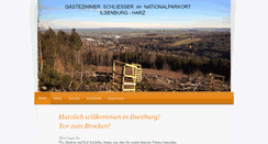 Desktop Screenshot of gaestezimmer-schliesser.de